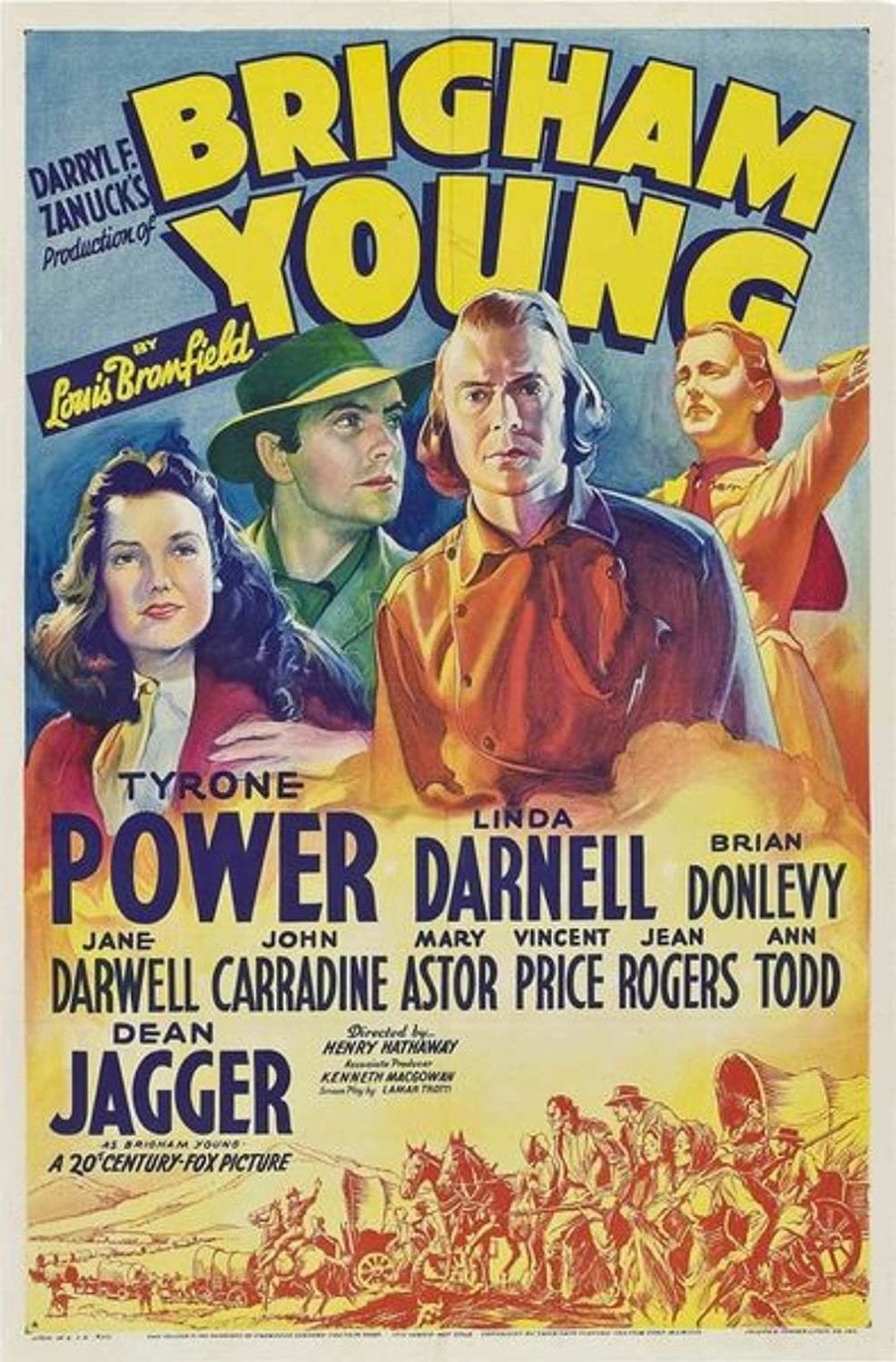 1940 Brigham Young Poster